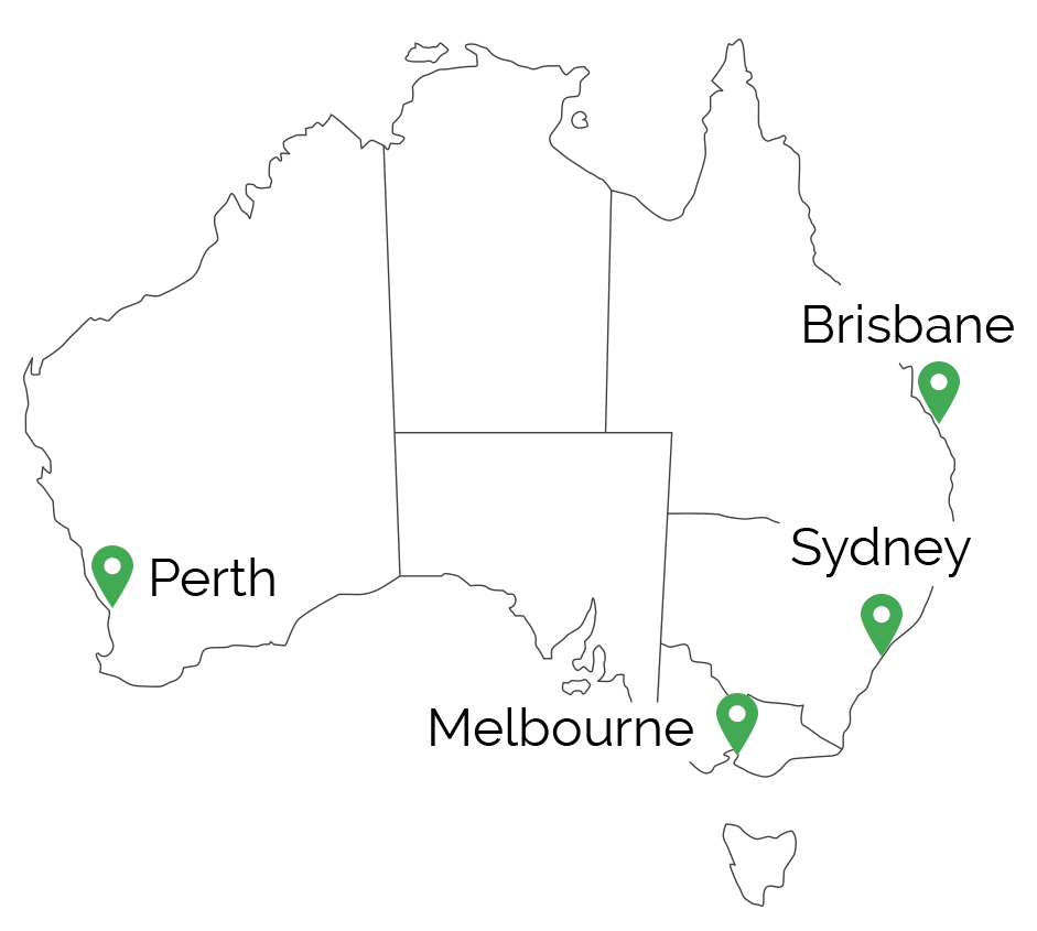 Australia map